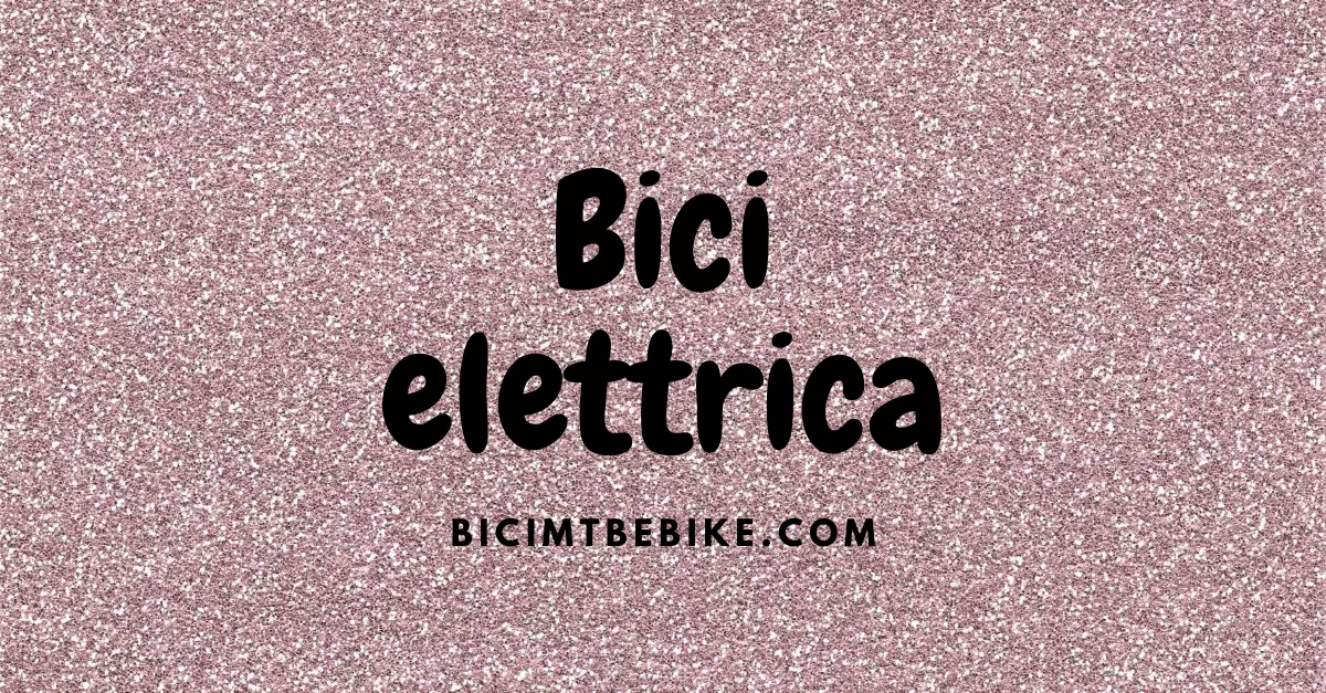 Bici elettrica, immagine in evidenza