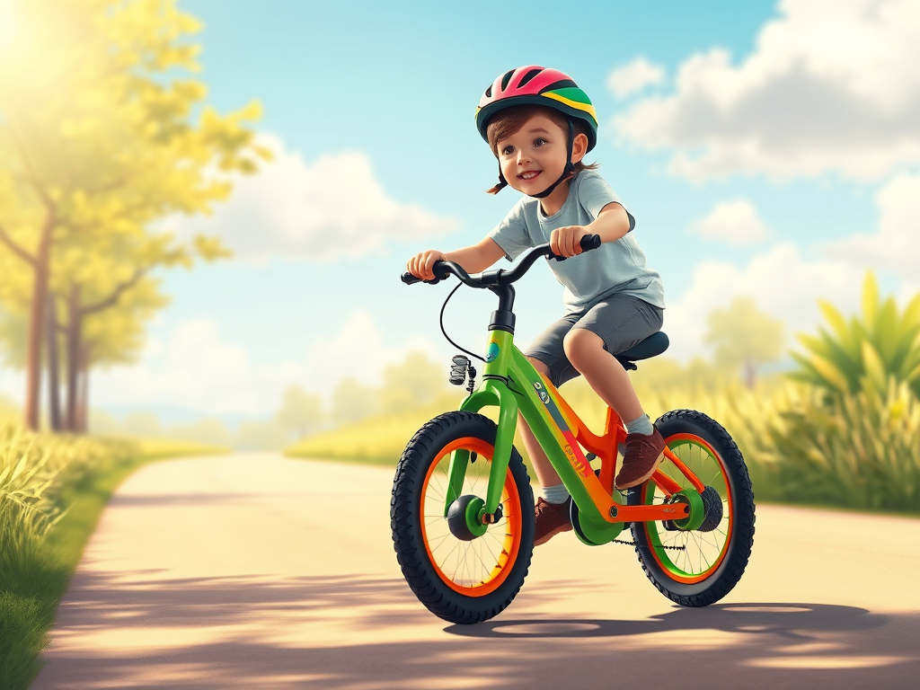Ebike per bambini, foto cover