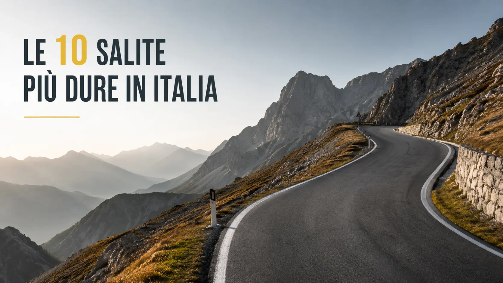 Cover articolo "Le 10 salite più dure in Italia"