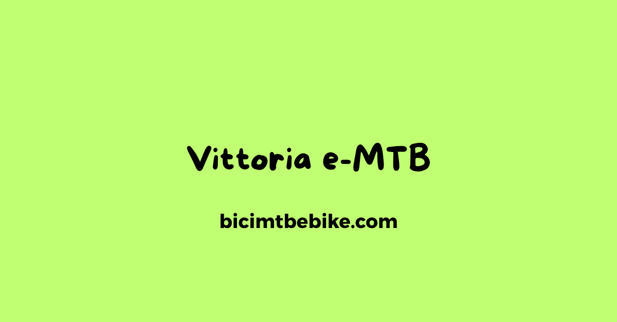 Cover gomme Vittoria da e-Mtb