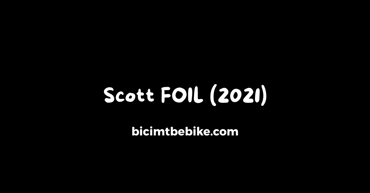 Scott FOIL 2021 cover