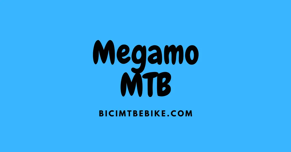 Megamo mtb, copertina