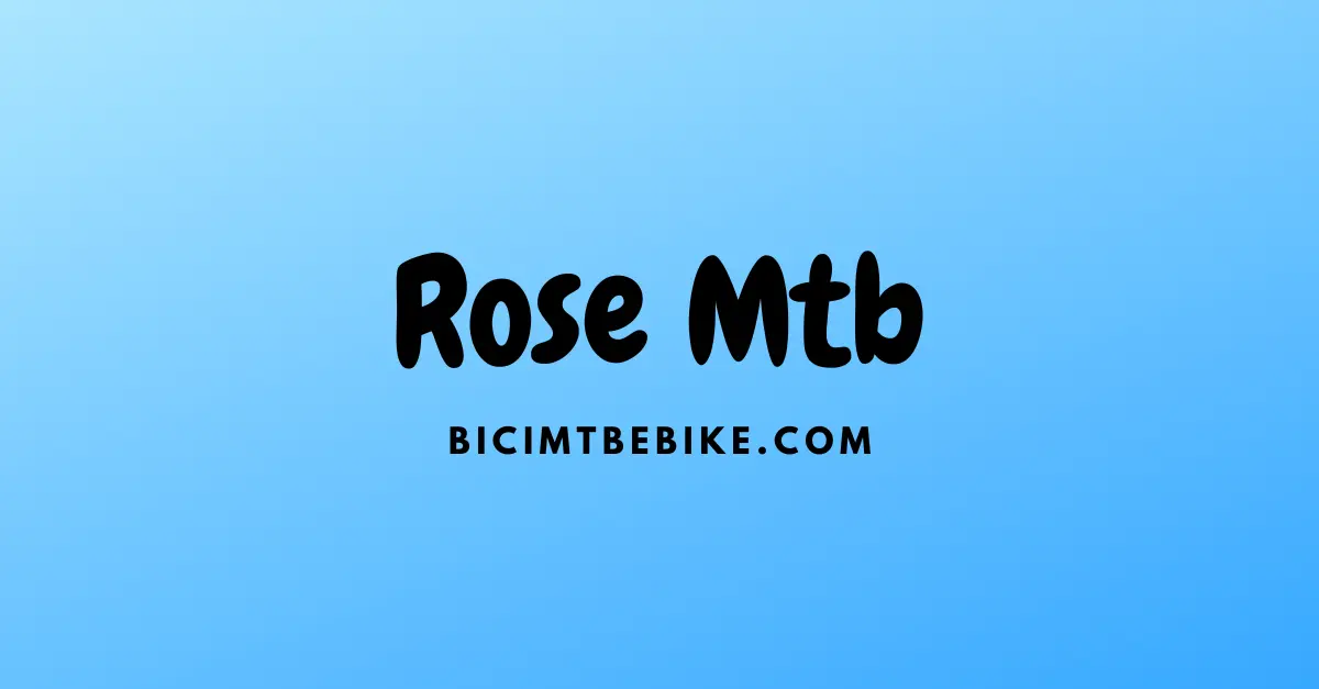 Rose mtb cover