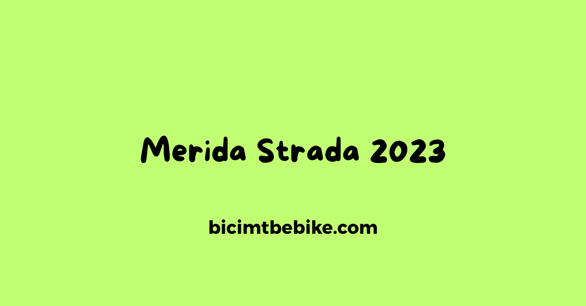 Merida strada 2023 cover