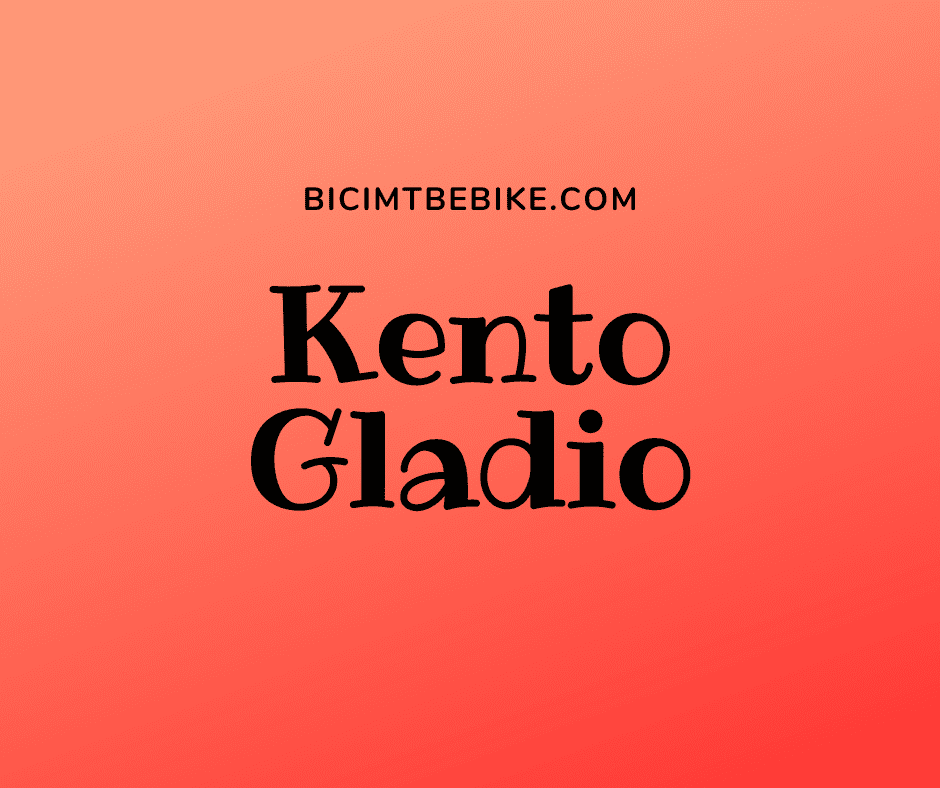 Foto di copertina del post sulle Kento Gladio