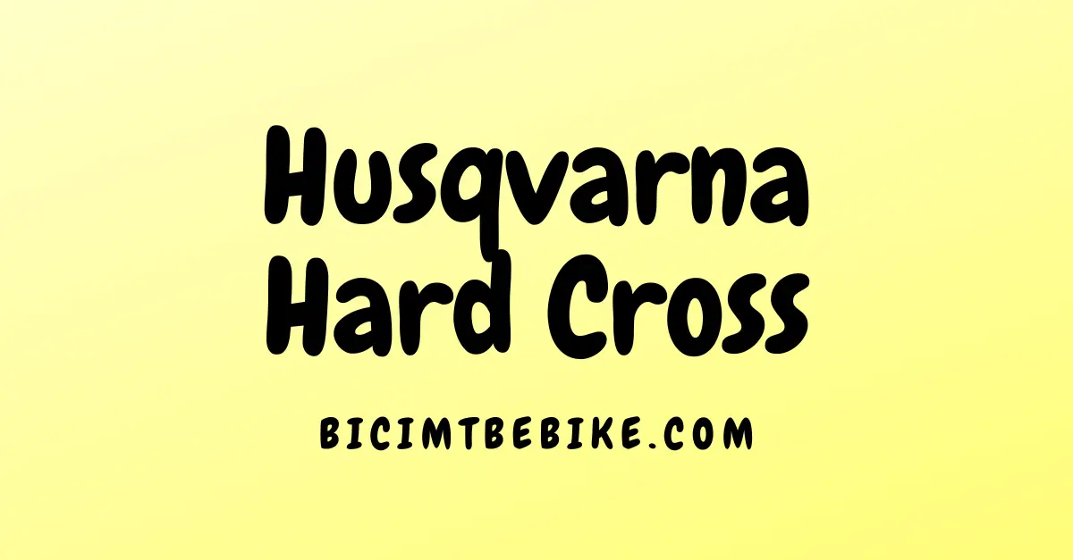 Foto di copertina del post sulle Husqvarna Hard Cross