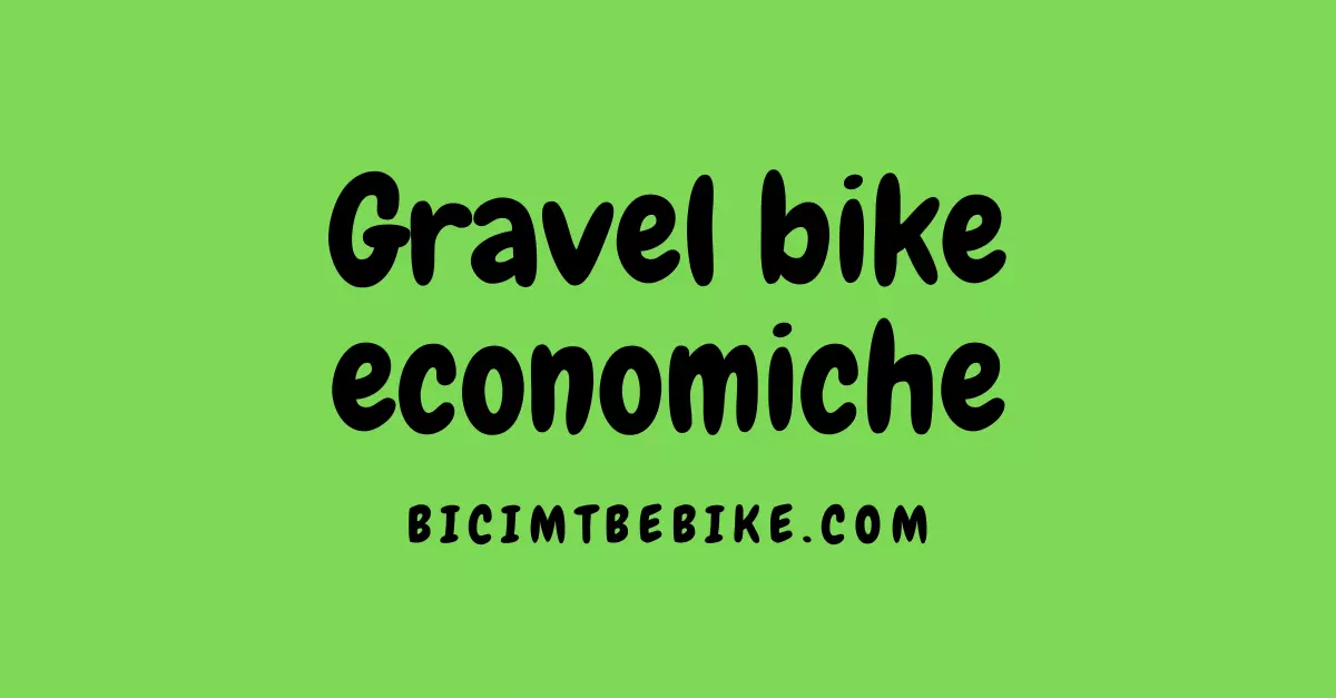 Foto di copertina del post sulle gravel bike più economiche