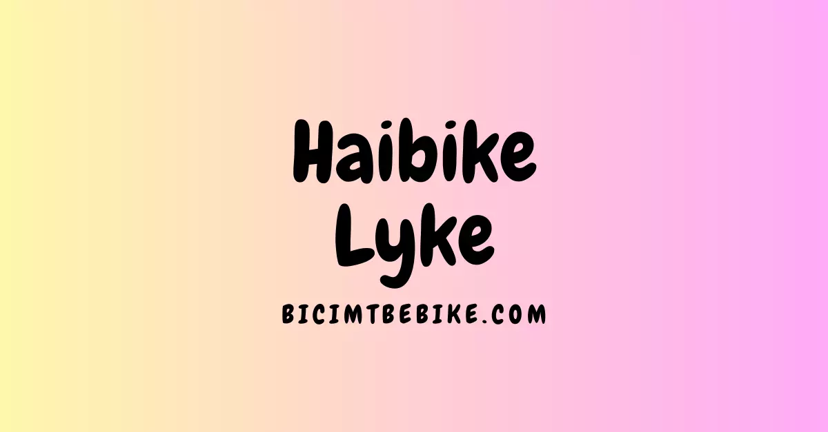 Foto cover del post sulle Haibike Lyke