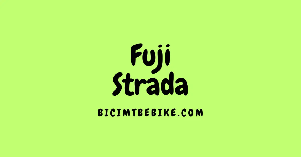 Catalogo bici Fuji da strada, immagine di copertina