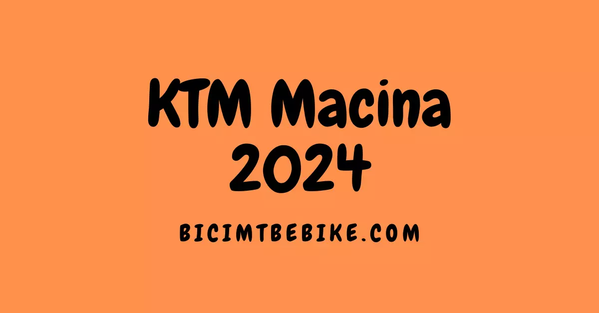 Foto cover del post sulla gamma KTM Macina 2024
