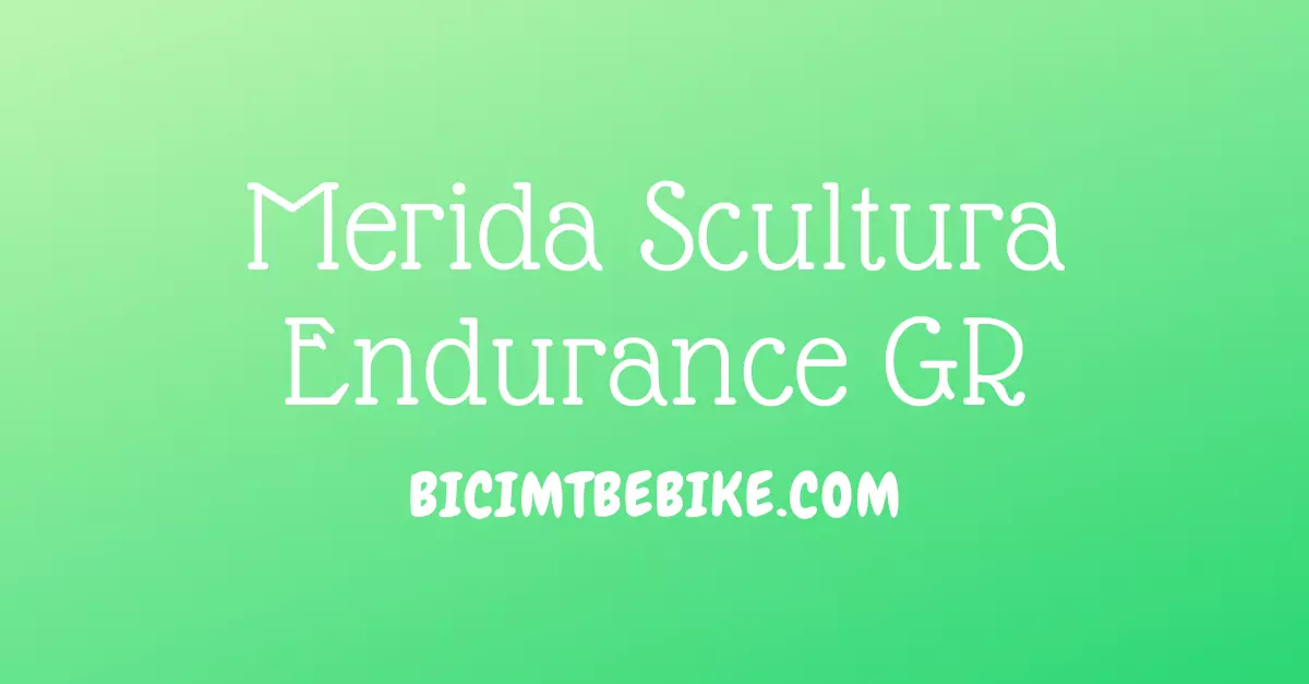 Immagine di copertina del post sulla Merida Scultura Endurance GR