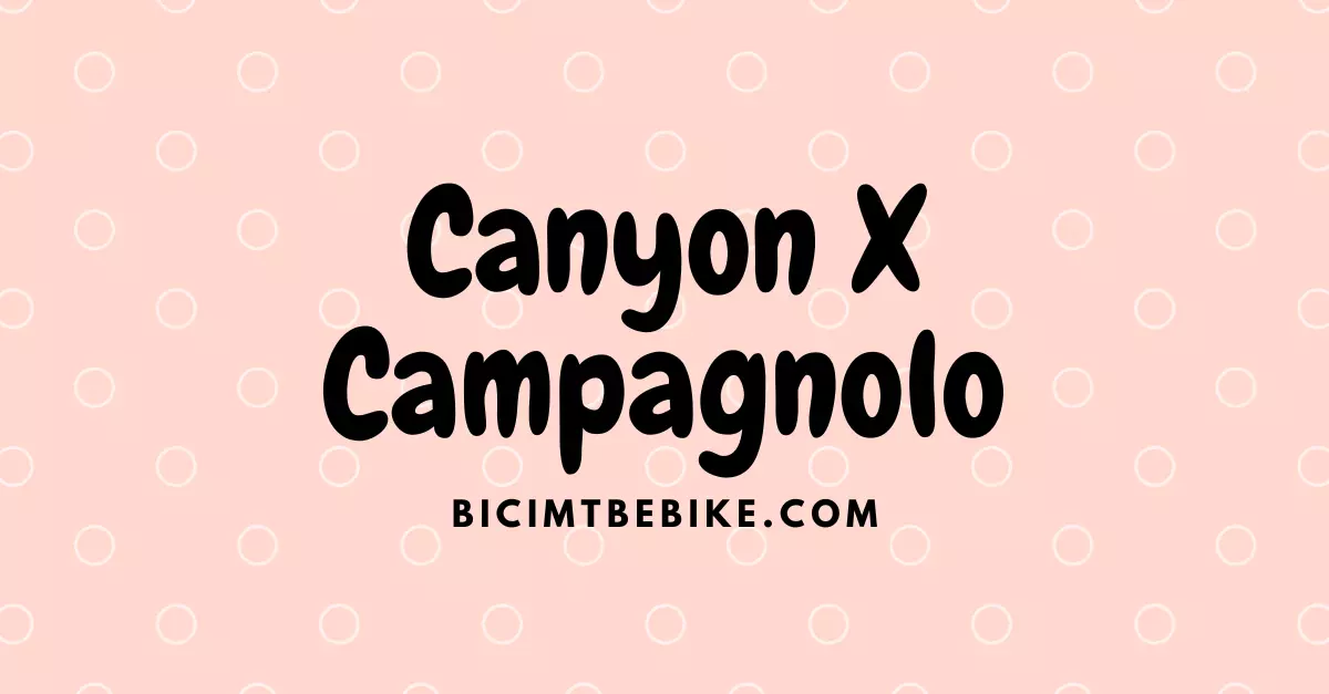 Foto cover del post sulle bici da corsa Canyon X Campagnolo Collection