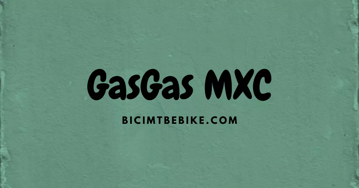 GasGas MXC, foto di copertina
