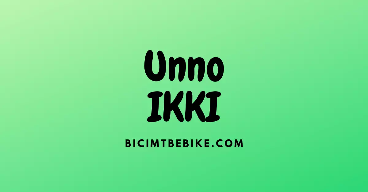Unno IKKI, foto cover