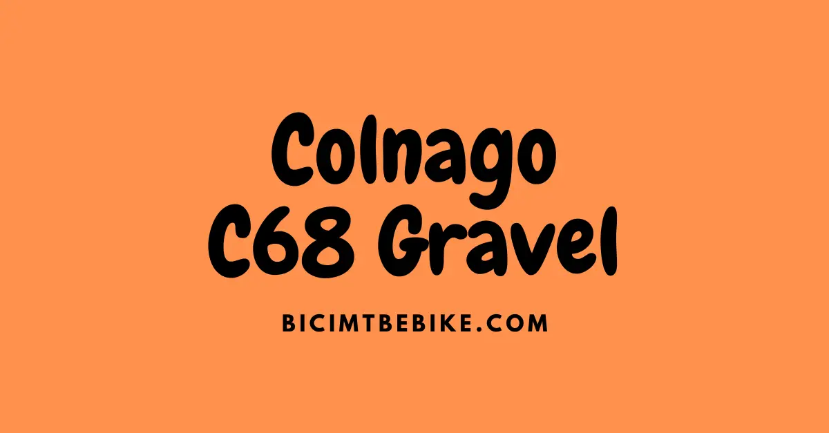 Colnago C68 Gravel foto cover