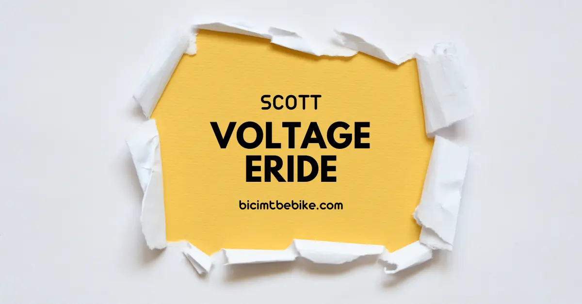Scott Voltage eRide 2024, foto cover