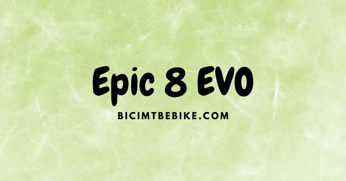 Epic 8 EVO cover