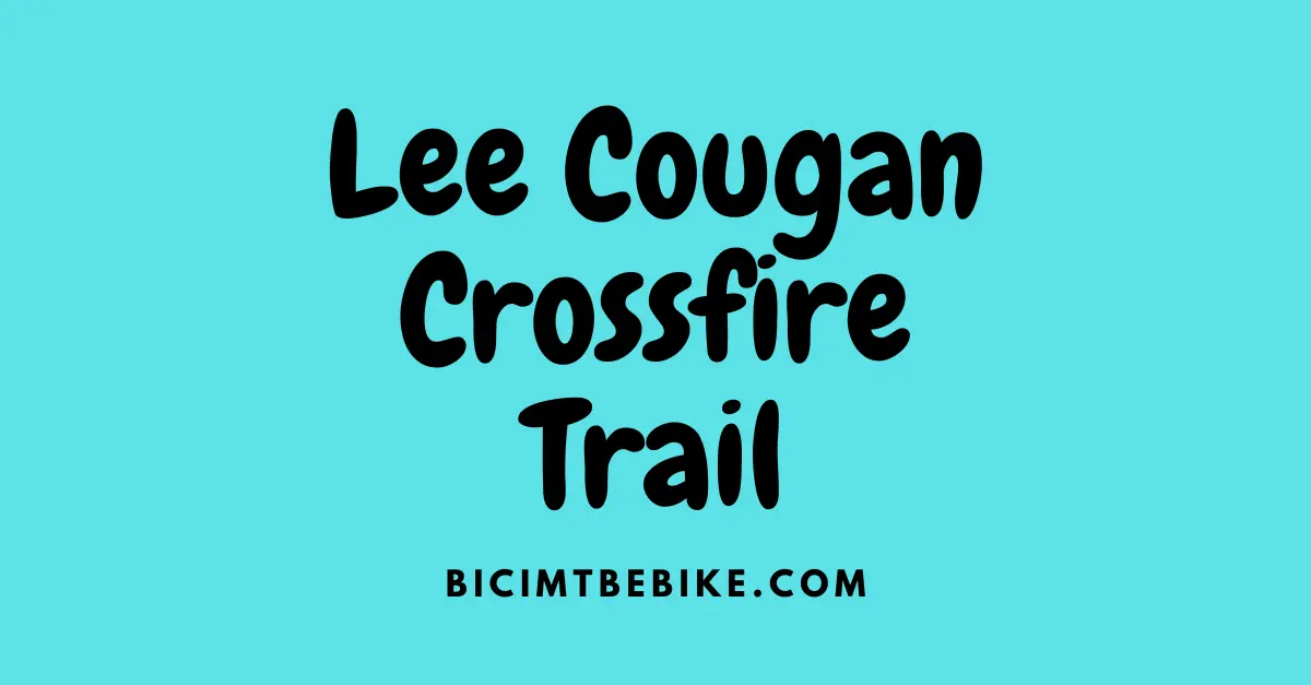 Lee Cougan Crossfire Trail foto cover