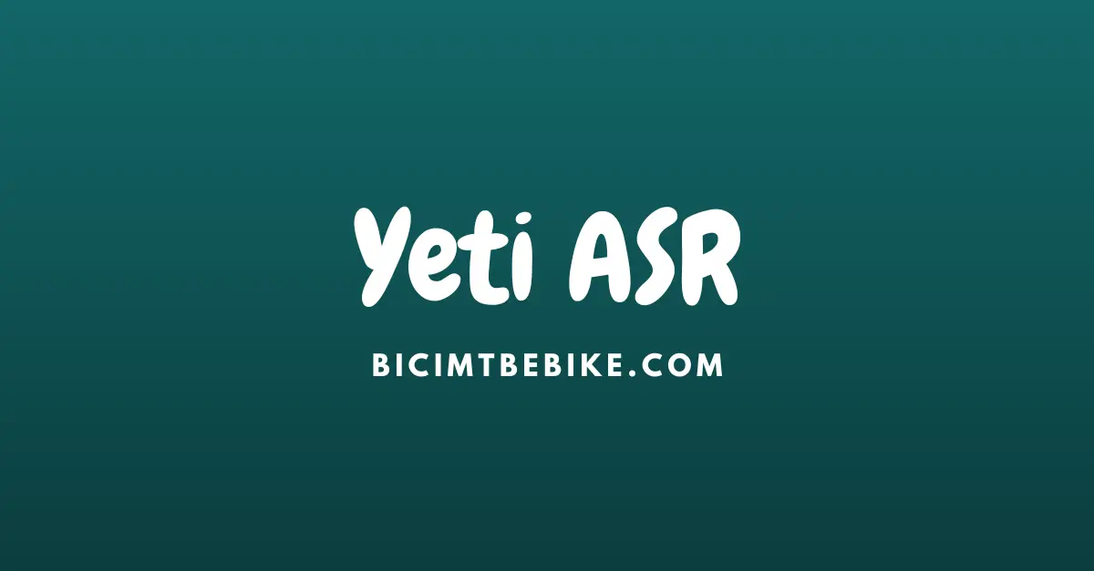 Yeti ASR immagine di copertina