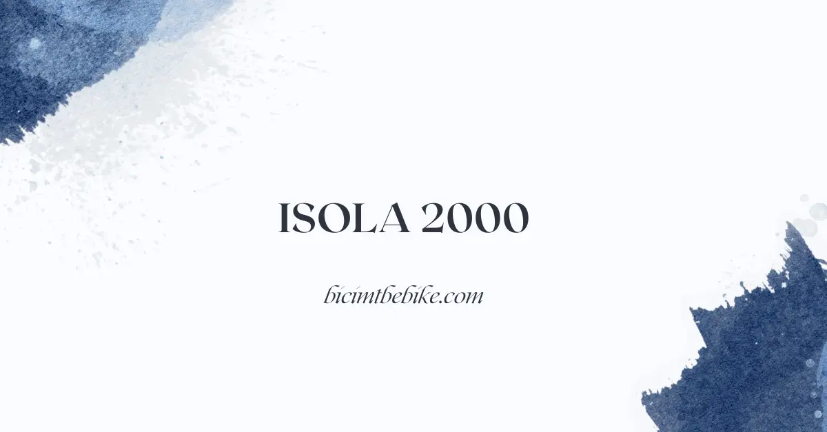 Isola 2000 foto cover