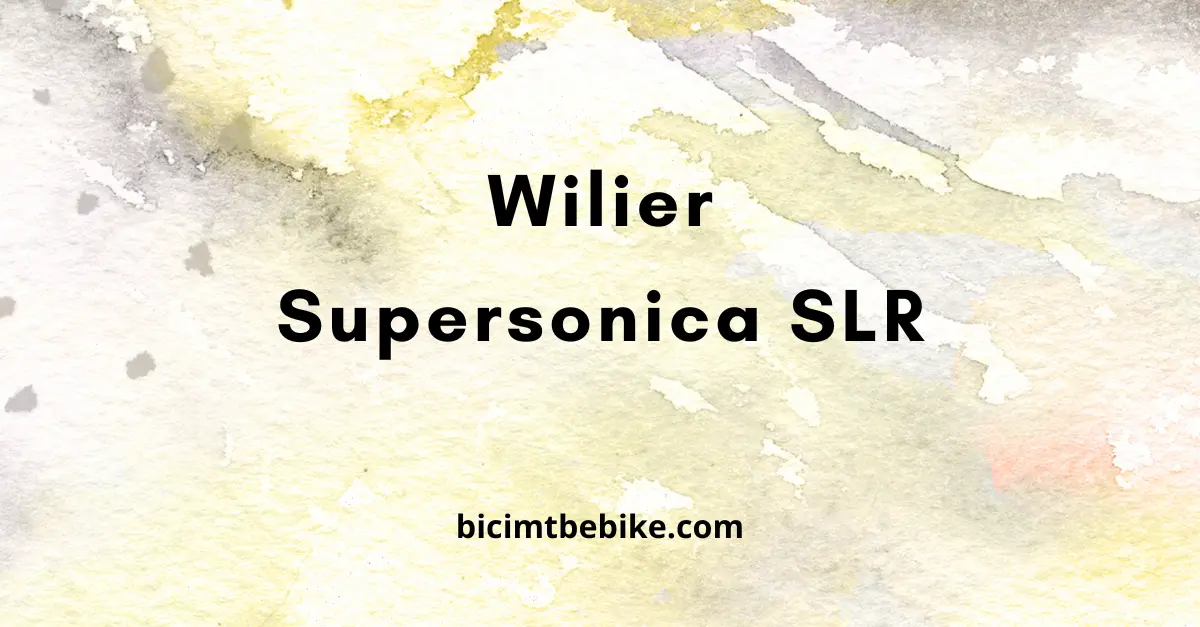 Wilier Supersonica SLR copertina
