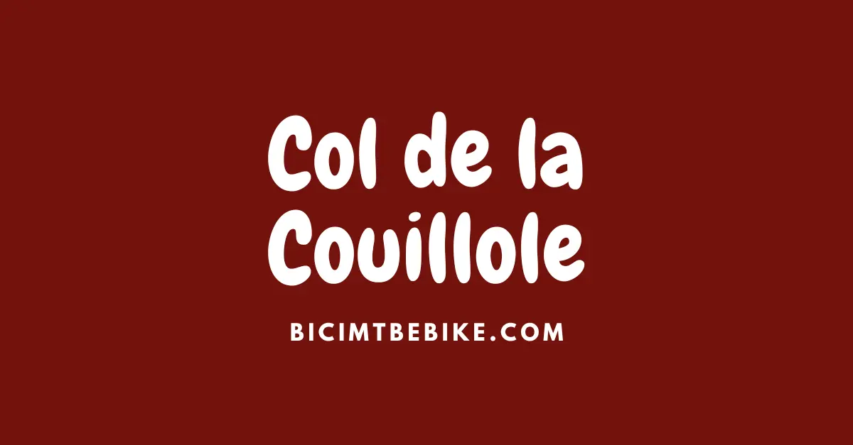 Col de la Couillole, foto cover