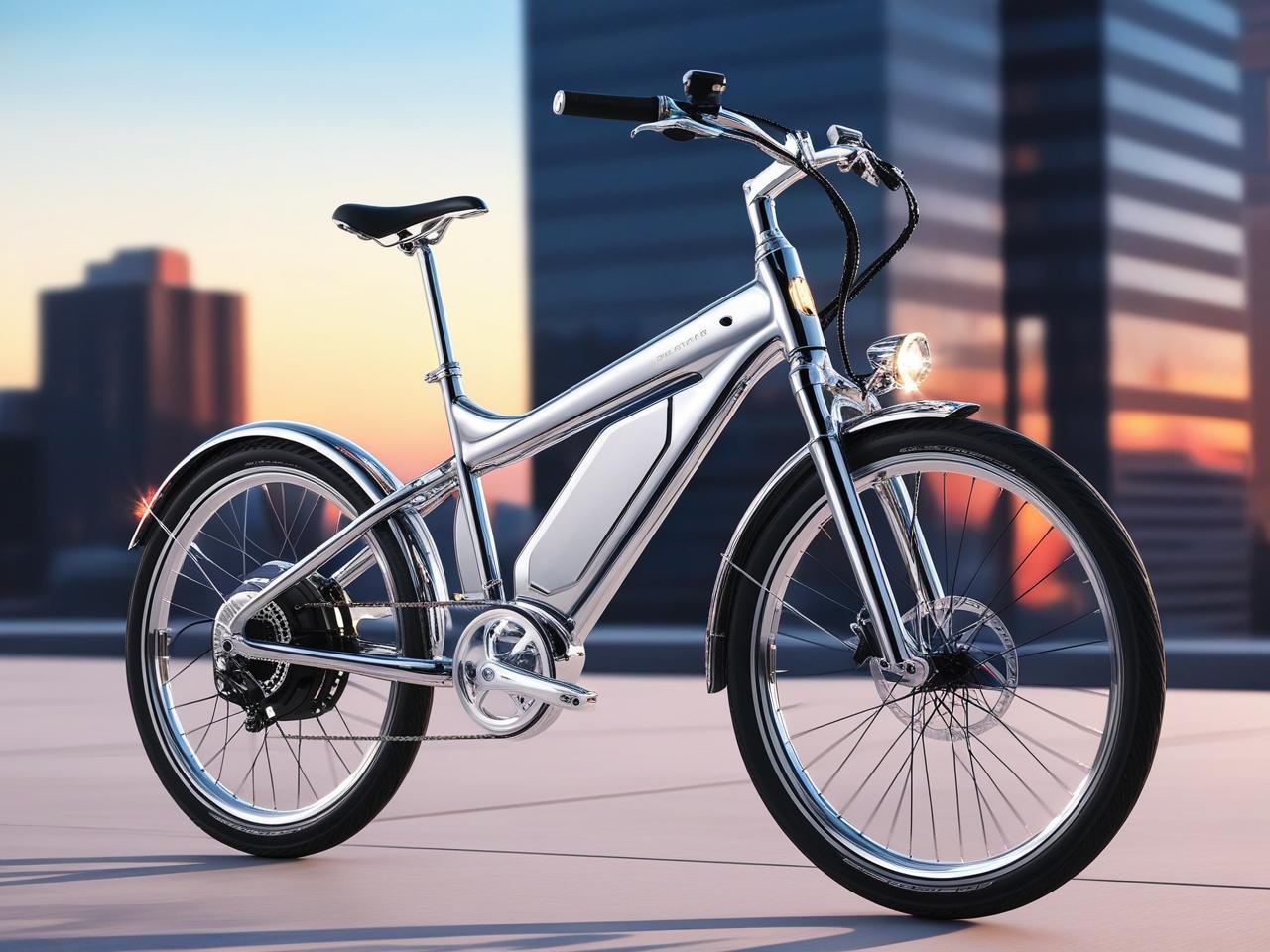 Bici elettrica in acciaio, cover