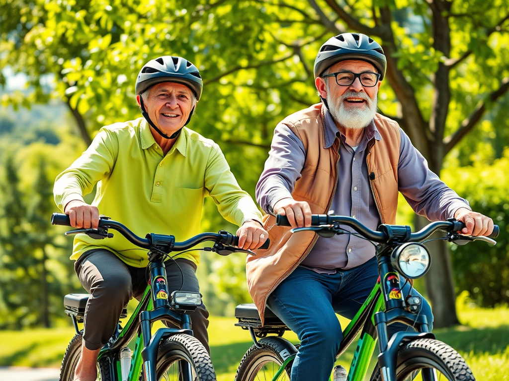 Ebike per anziani, foto di copertina