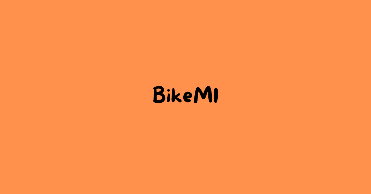 BikeMI cover