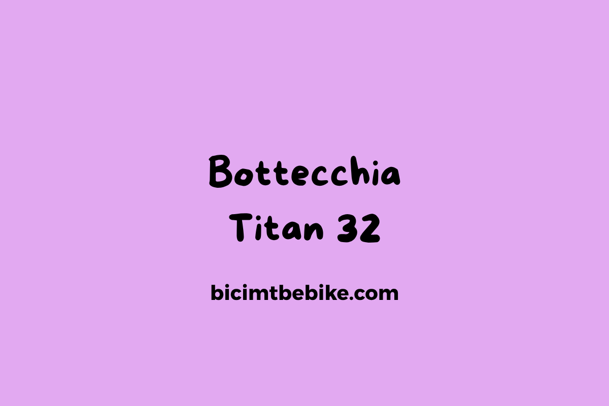 Bottecchia Titan 32 foto copertina
