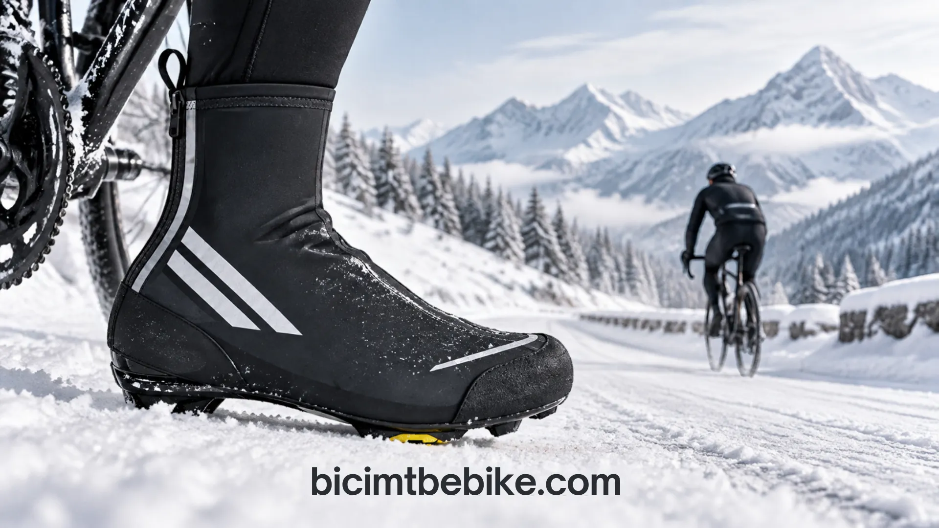 Copriscarpe invernali da ciclismo, copertina